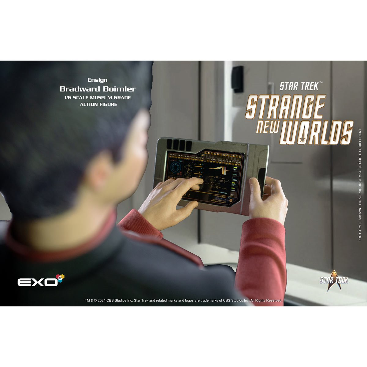 Star Trek: Strange New Worlds Ensign Brad Boimler 1:6 Scale Action Figure