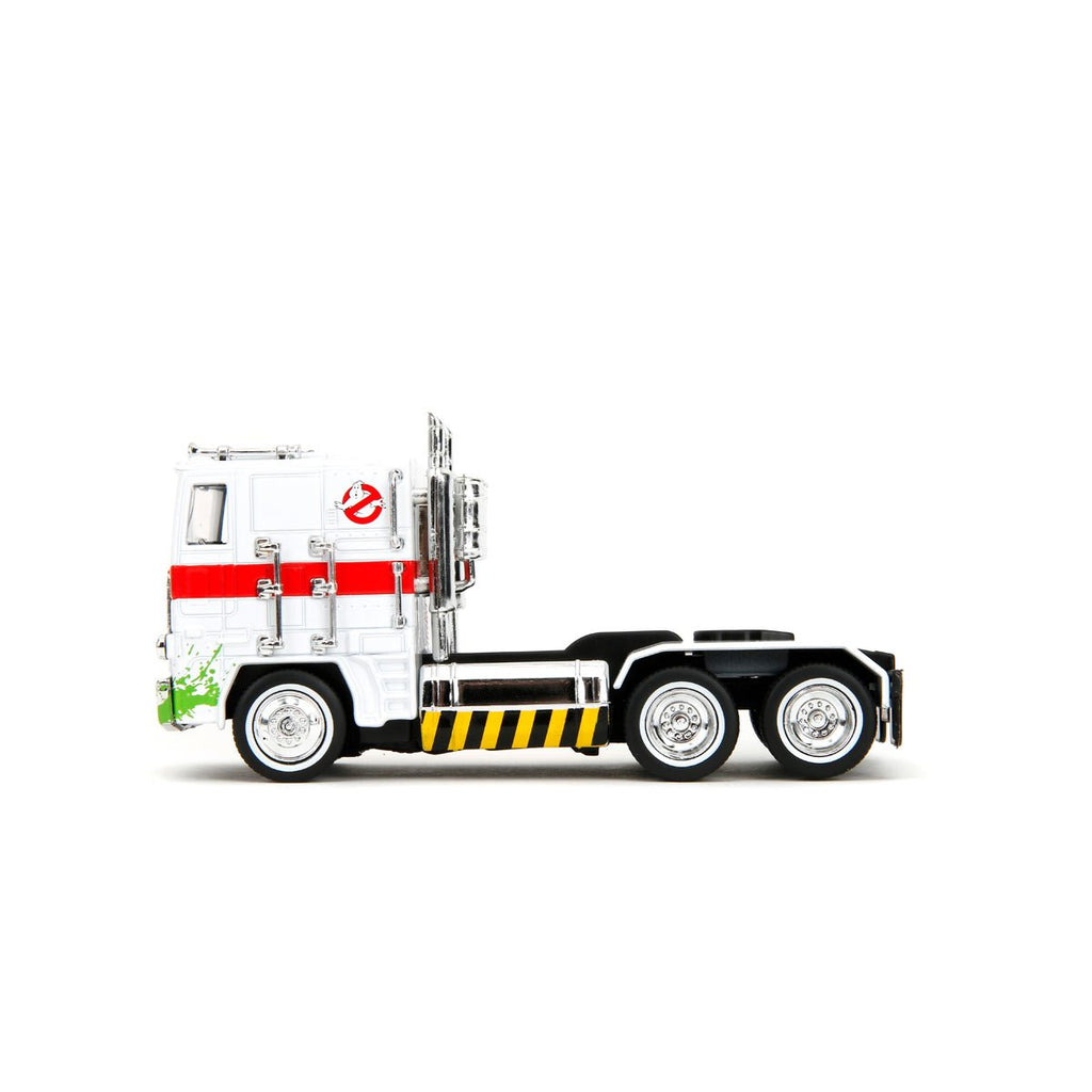 Hollywood Rides Transformers Ghostbusters G1 Optimus Prime Mashup 40th Anniversary 1:32 Scale Die-Cast Metal Vehicle
