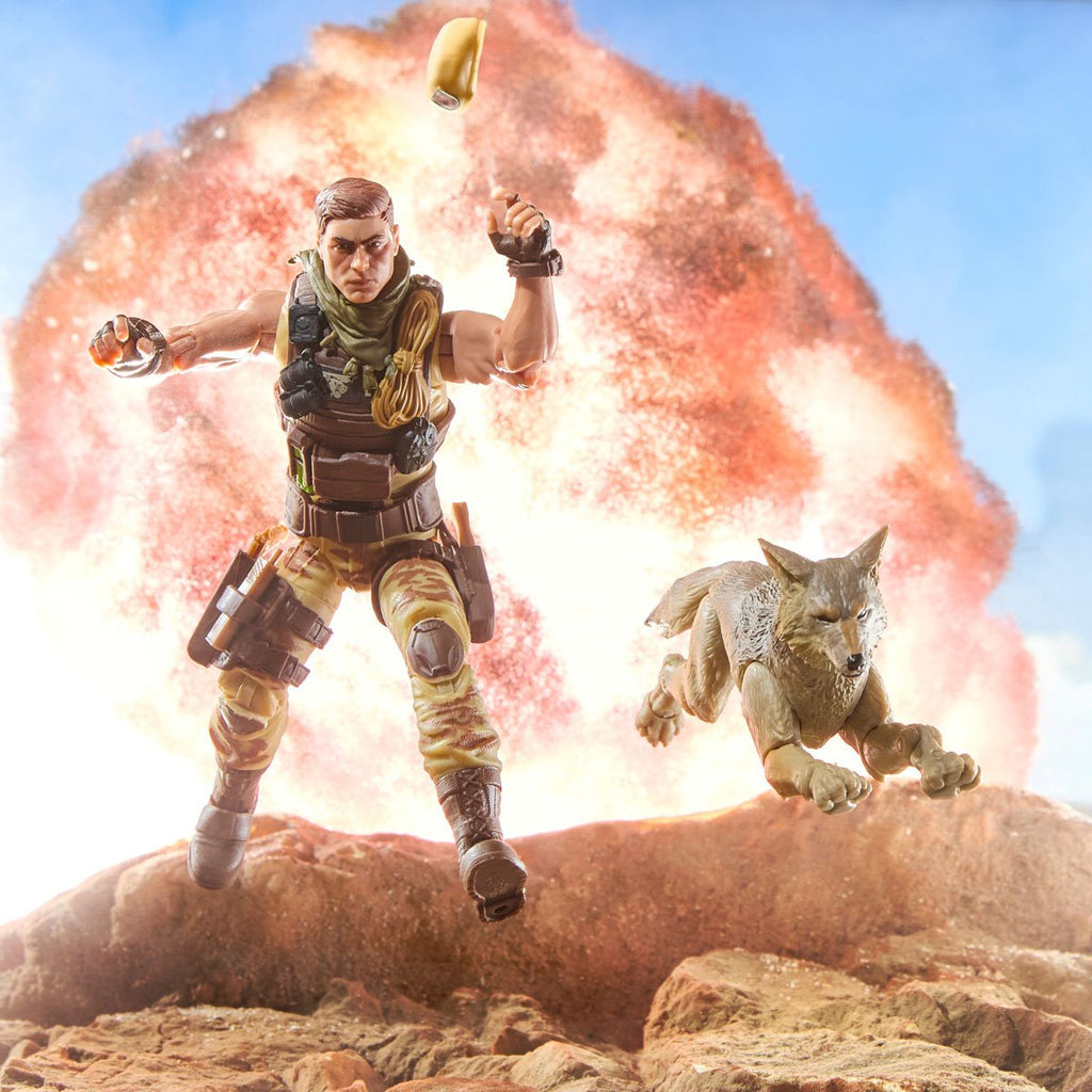 G.I. Joe Classified Series #217 Dusty & Coyote Sandstorm 6-Inch Action Figure and Pet