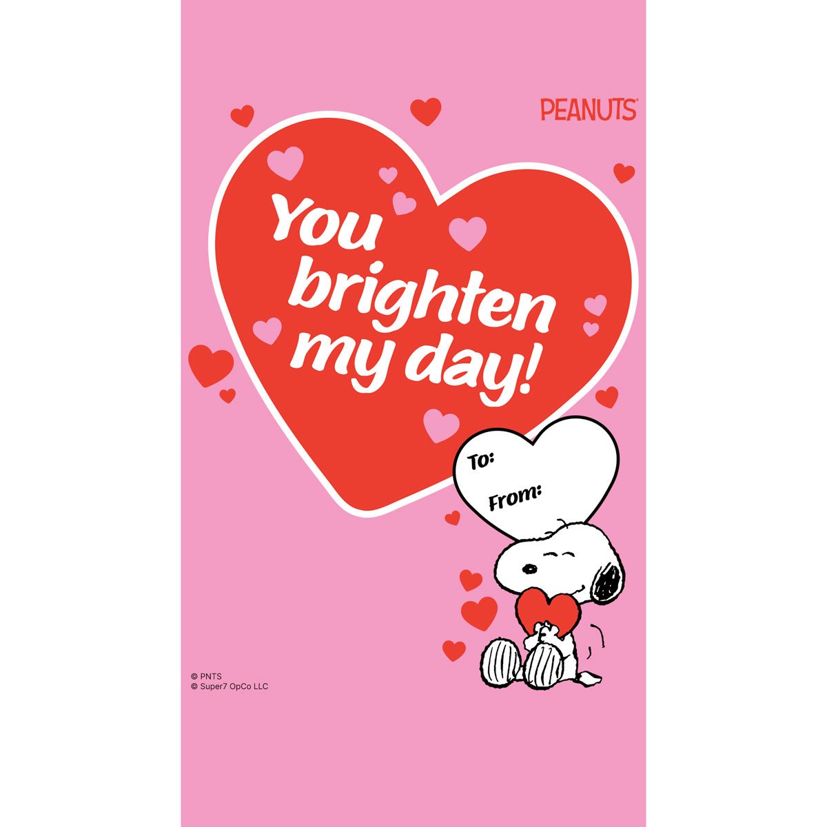 Peanuts Snoopy (Heart Eyes) 3 3/4-Inch ReAction Figure
