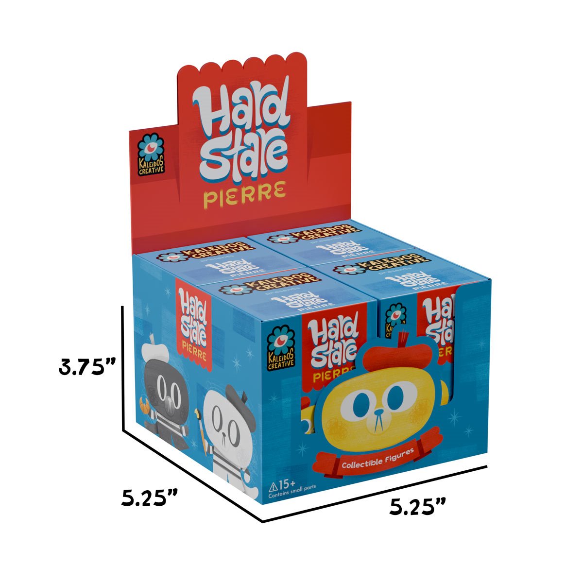 Hard Stare Pierre Blind-Box Mini-Figure Case of 4