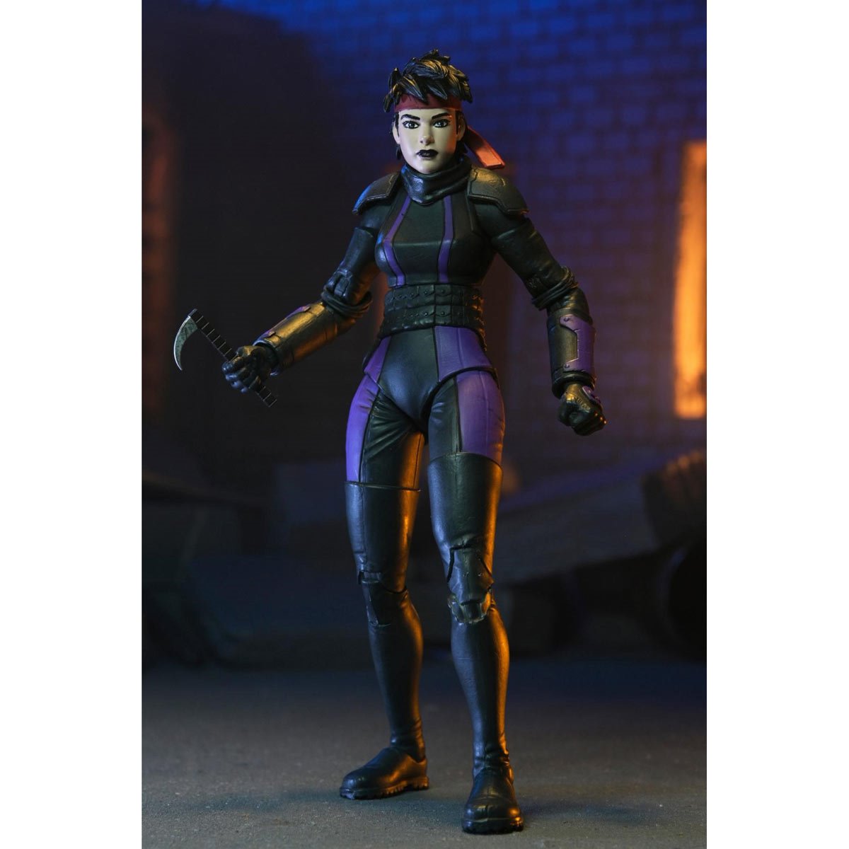 Teenage Mutant Ninja Turtles: The Last Ronin Casey Marie with Motorcycle 7-Inch Scale Action Figure