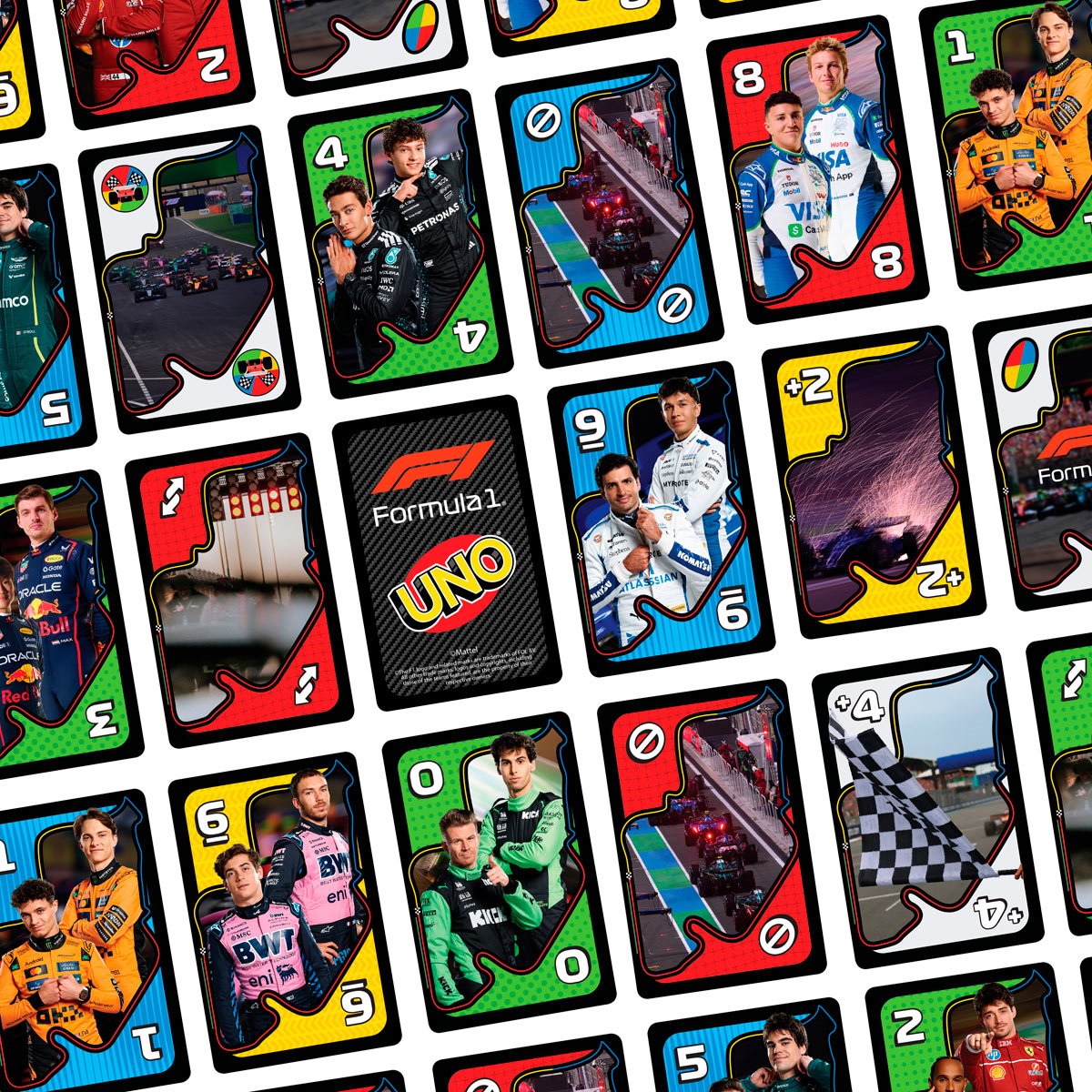 Formula 1 UNO Card Game