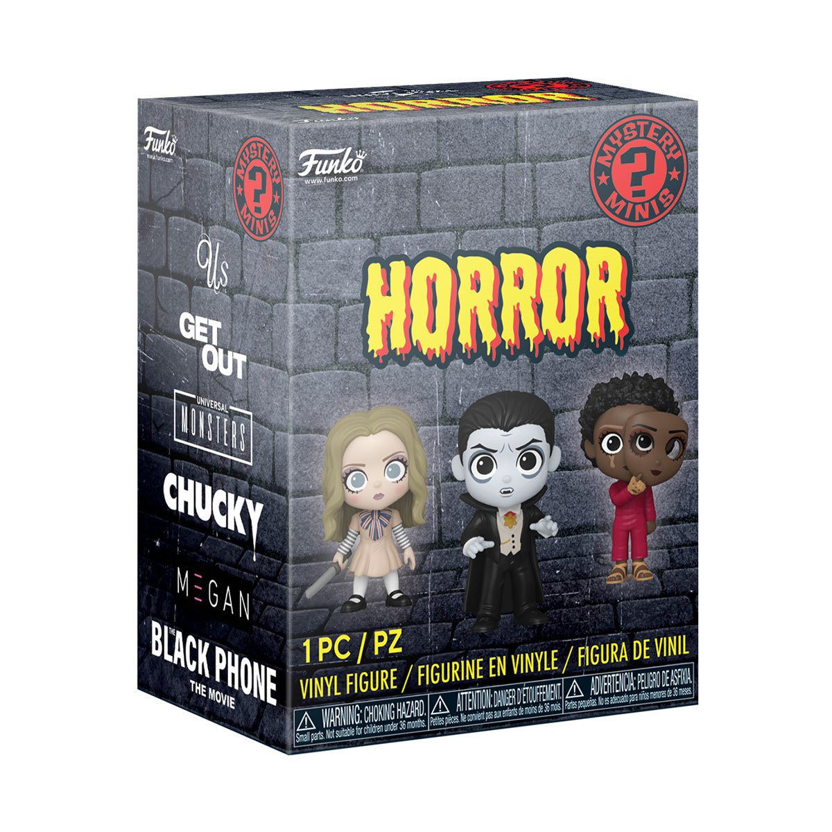 NBCU Horror Funko Mystery Minis Mini-Figure - Random 4-Pack