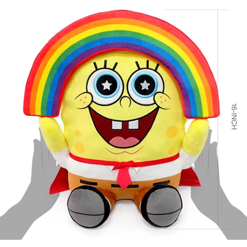 SpongeBob Squarepants Rainbow 16-Inch HugMe Shake-Action Plush