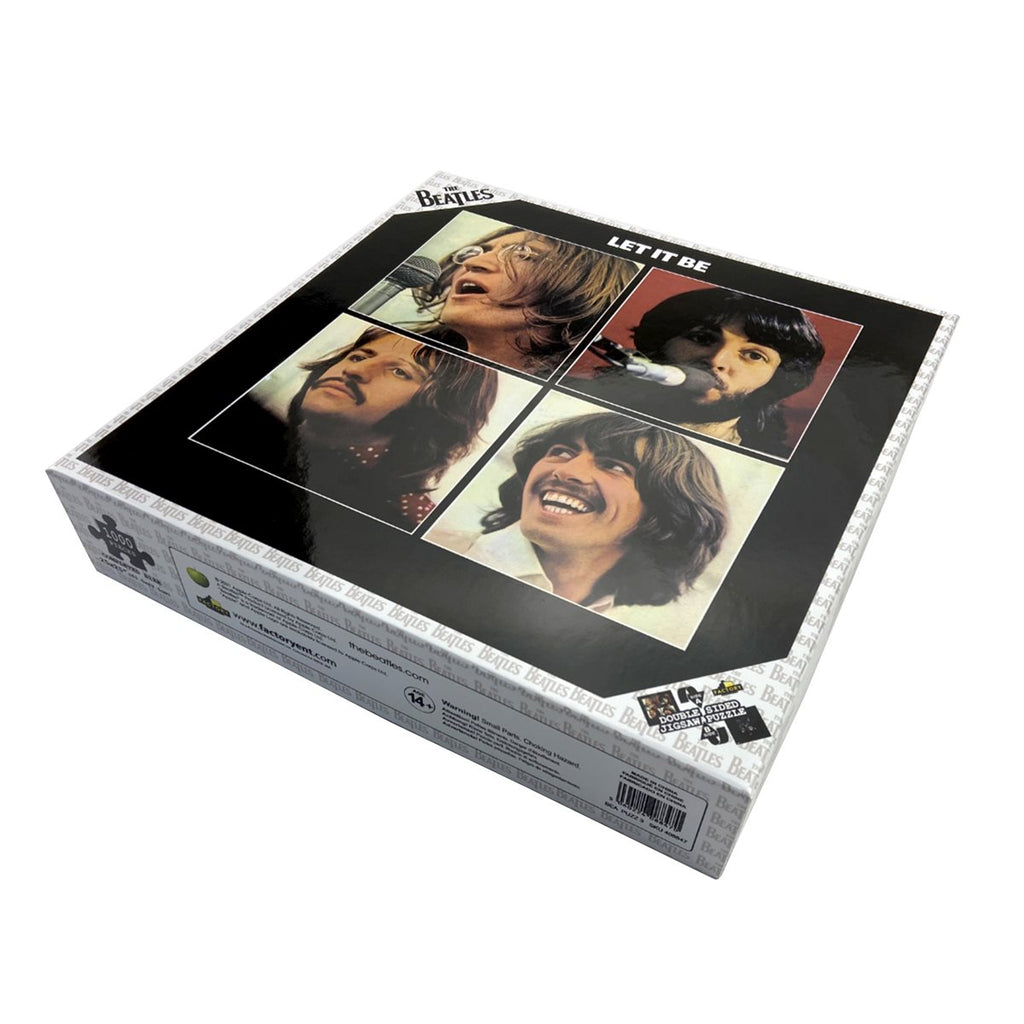 The Beatles Let It Be Double Sided Album Art 1,000-Piece Jigsaw Puzzle