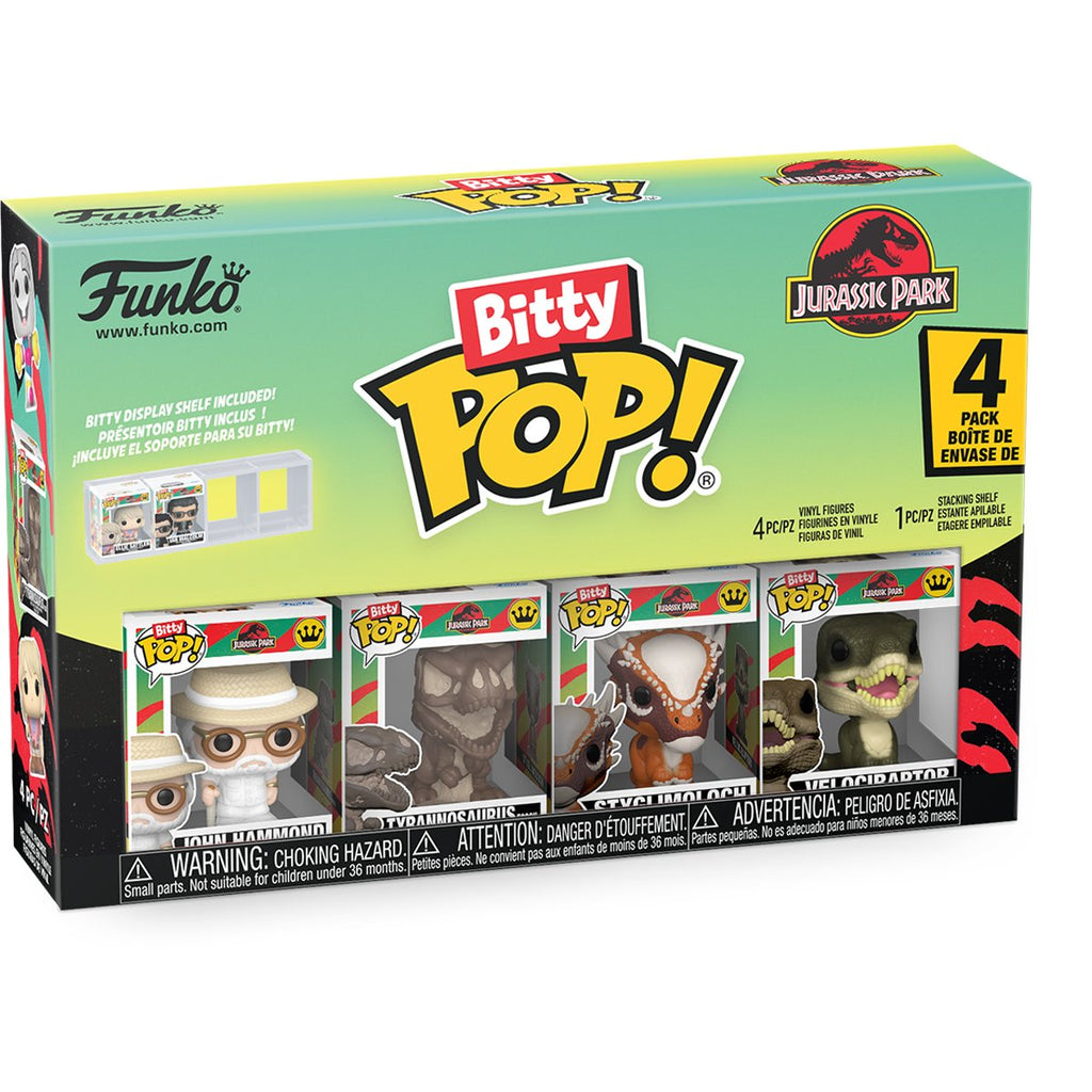 Jurassic Park Velociraptor Funko Bitty Pop! Mini-Figure 4-Pack