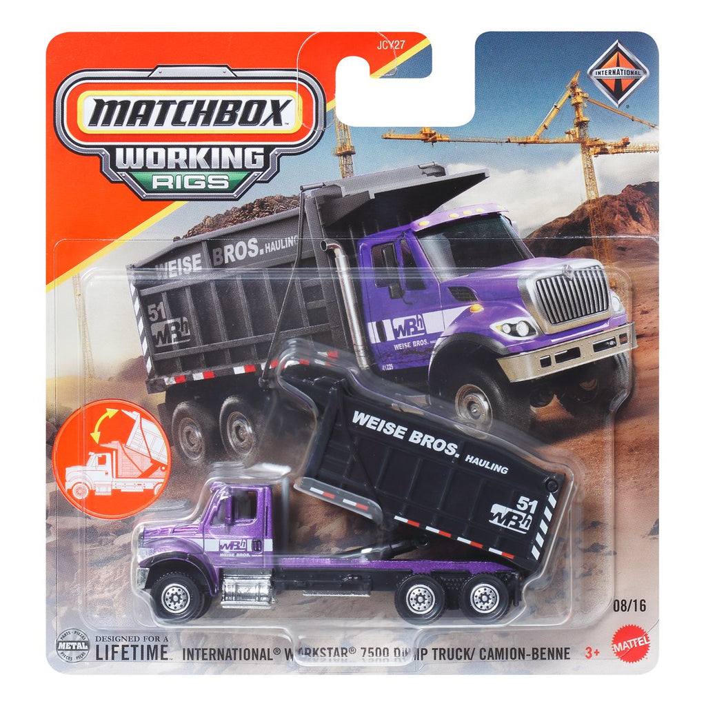 Matchbox Real Working Rigs 2025 Wave 2 Case of 6