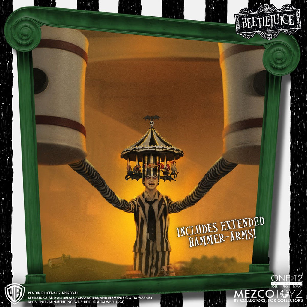 Beetlejuice Deluxe Edition One:12 Collective Action Figure
