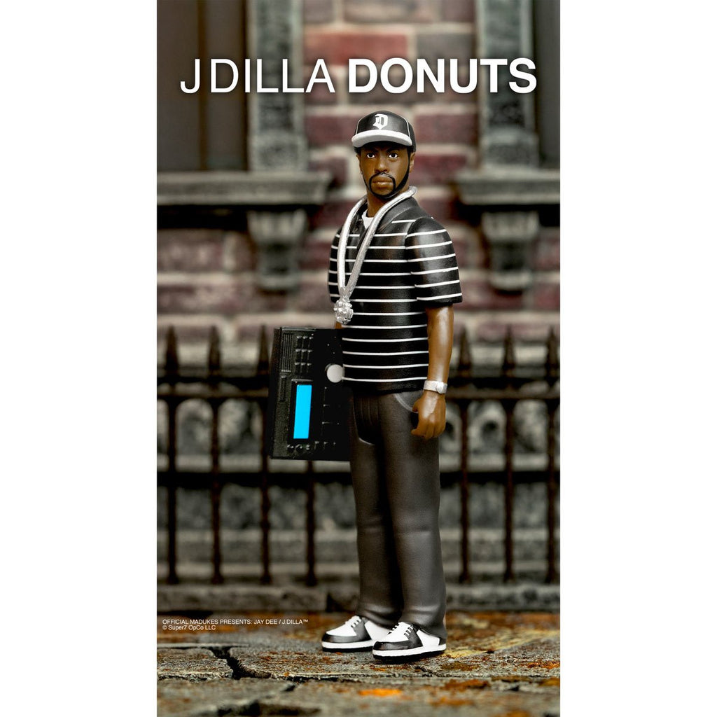 J Dilla (Donuts Smile Album Cover) 3 3/4-Inch ReAction Figure