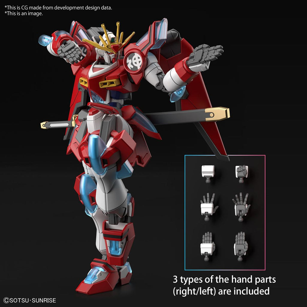 Gundam Build Metaverse Shin Burning Gundam High Grade HG 1:144 Scale Model Kit