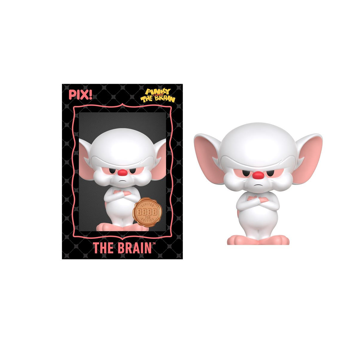 Pinky and the Brain The Brain Grumpy Pix! Vinyl Figure