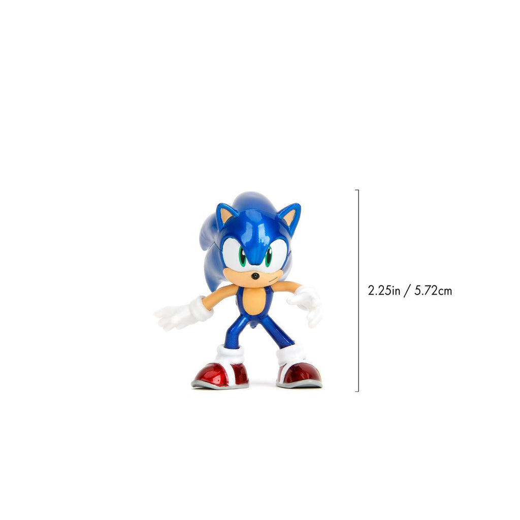 Sonic the Hedgehog 2 1/2-Inch MetalFigs Die-Cast Metal Mini-Figure 4-Pack