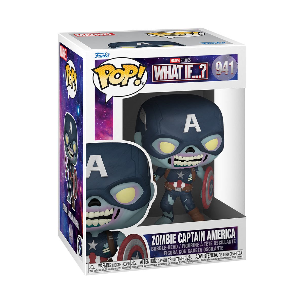 What If Zombie Captain America Funko Pop! Vinyl Figure #941