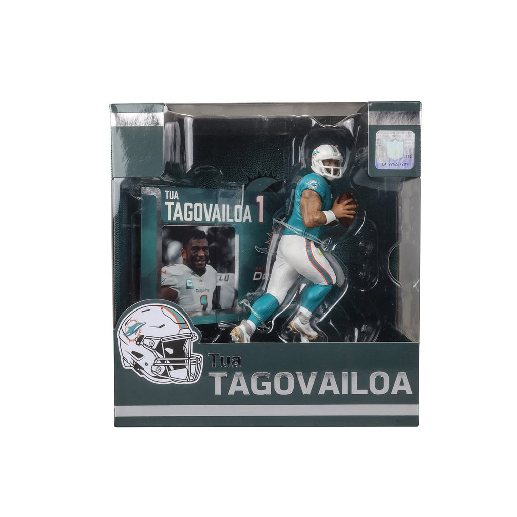 NFL SportsPicks 2024 Wave 1 Miami Dolphins Tua Tagovailoa 7-Inch Scale Posed Figure