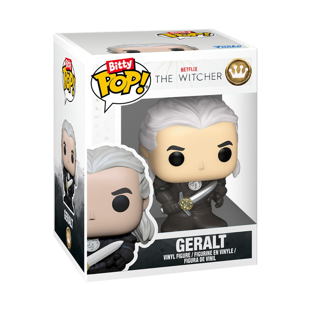 Netflix The Witcher Geralt Funko Bitty Pop! Mini-Figure 4-Pack