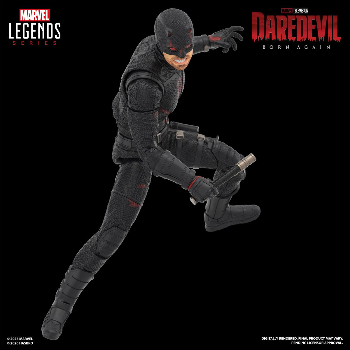 Daredevil: Born Again Marvel Legends Series  Daredevil & Jessica Jones 6-Inch Action Figures