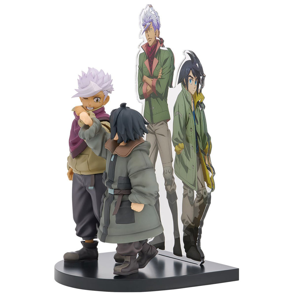Mobile Suit Gundam: Iron-Blooded Orphans Augus Mikazuki and Itsuka Orga Ichibansho Statue