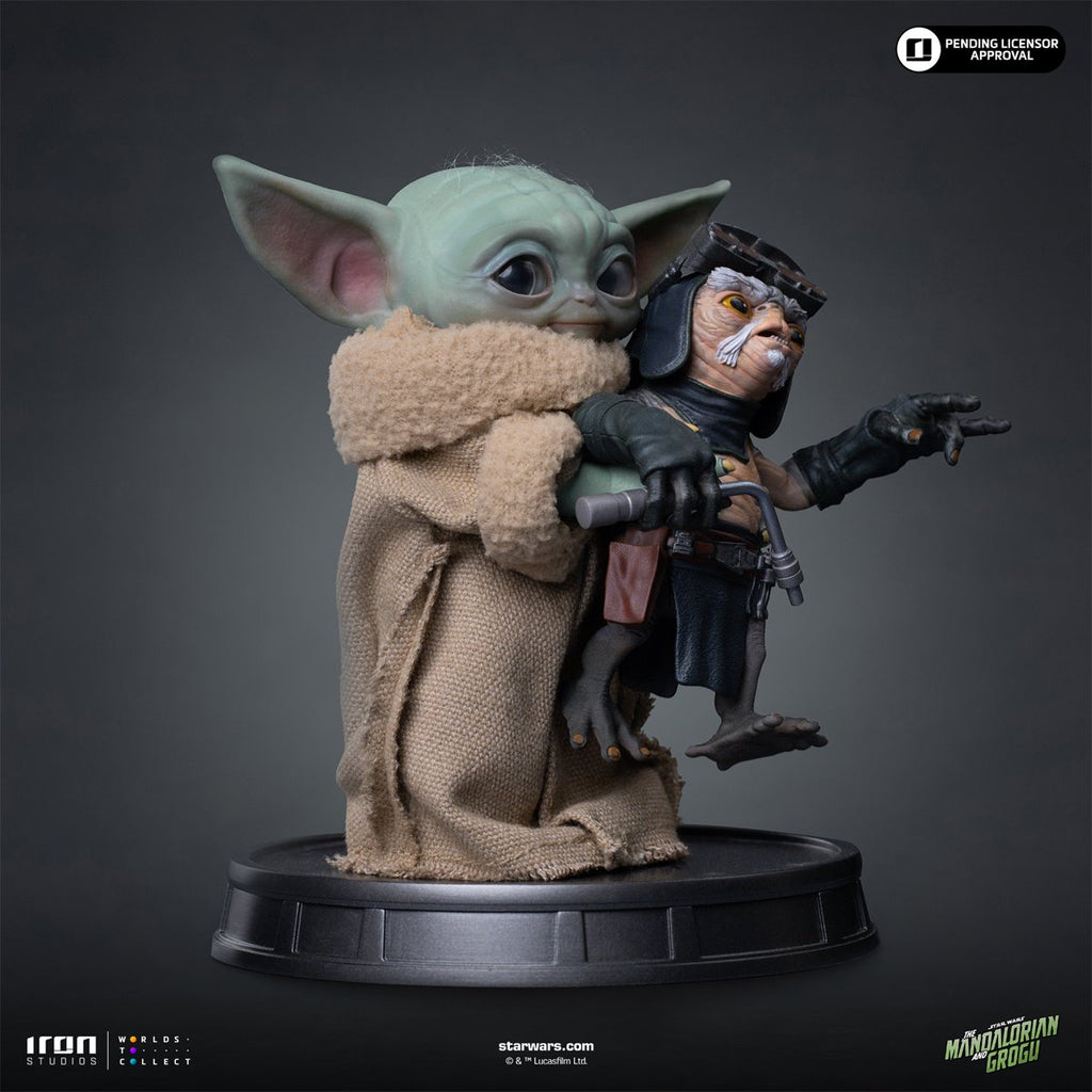 The Mandalorian and Grogu Movie Grogu No Squeezy Limited Edition 1:4 Scale Statue
