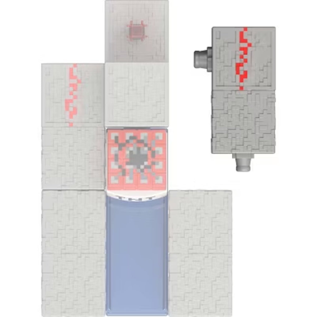 Minecraft Redstone Charged Steve  3 1/4-Inch Scale Action Figure
