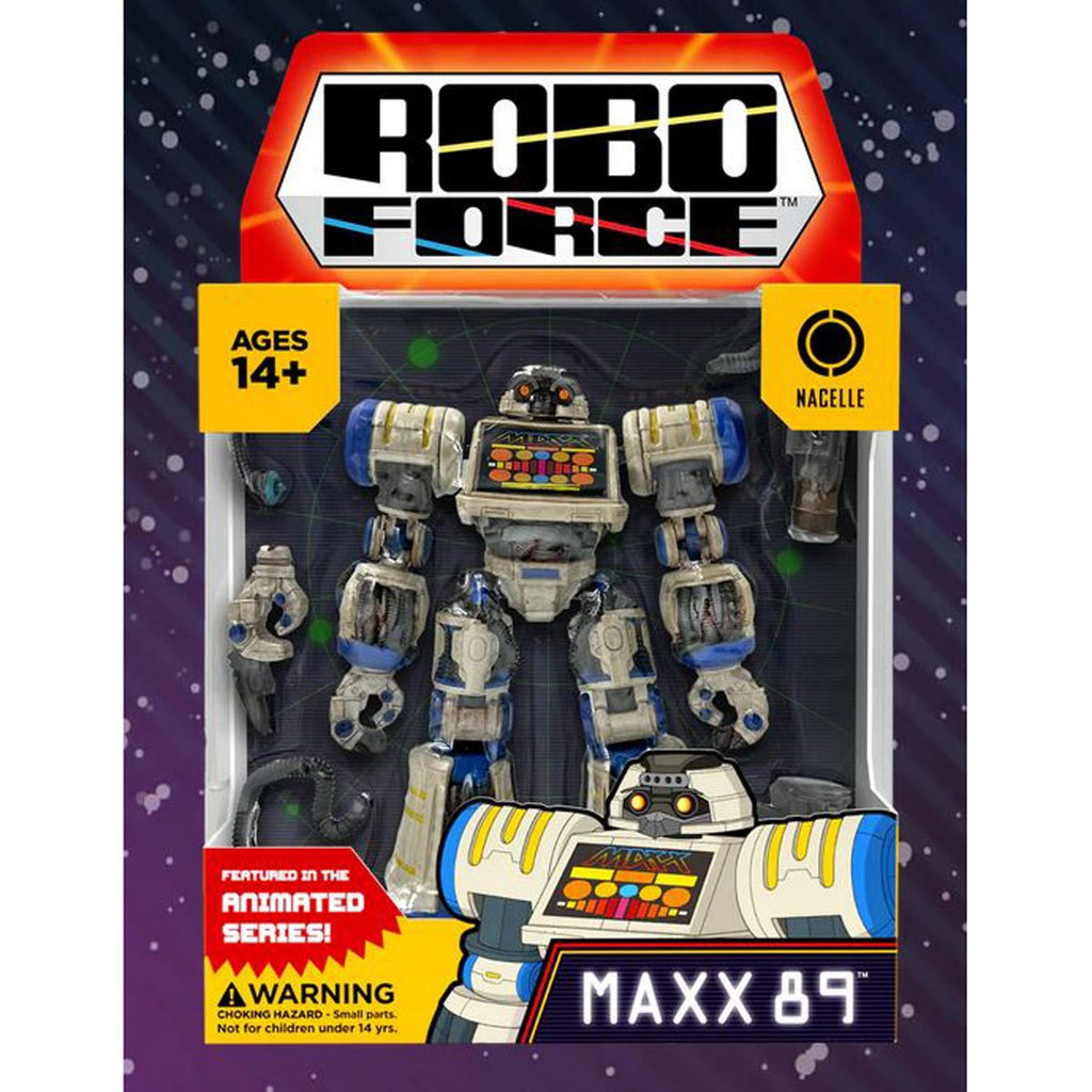 RoboForce Wv1 Maxx 89 1:12 Scale Action Figure, Not Mint