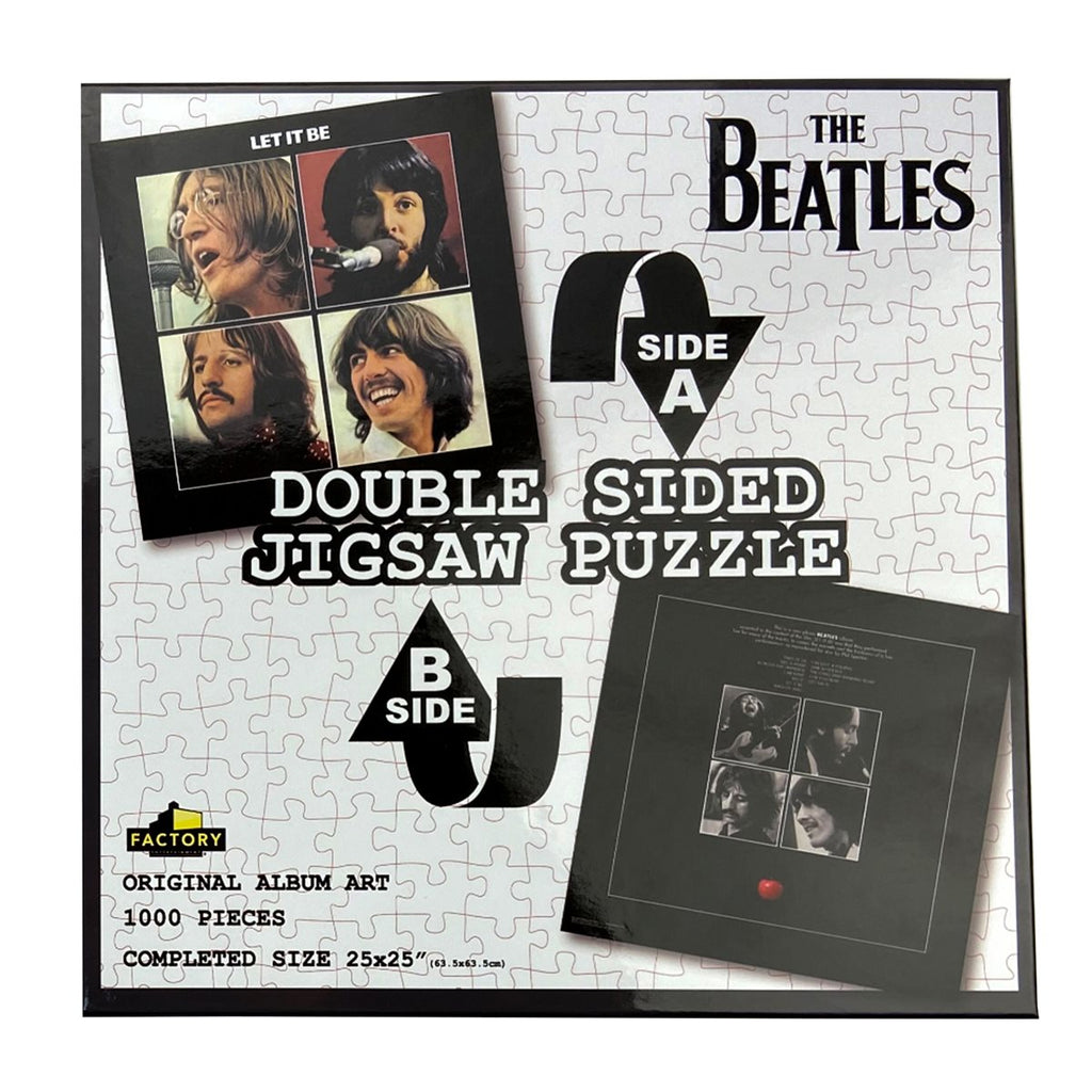 The Beatles Let It Be Double Sided Album Art 1,000-Piece Jigsaw Puzzle