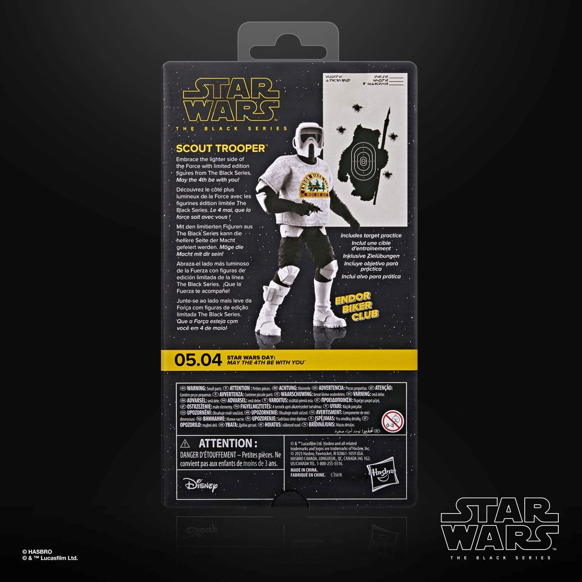 Star Wars The Black Series Scout Trooper May the 4th Be With You 6-Inch Action Figure