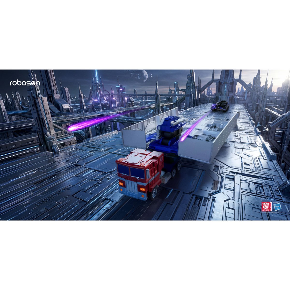 Transformers Optimus Prime Trailer Kit for Robosen Optimus Prime Elite Edition (robot sold separately)