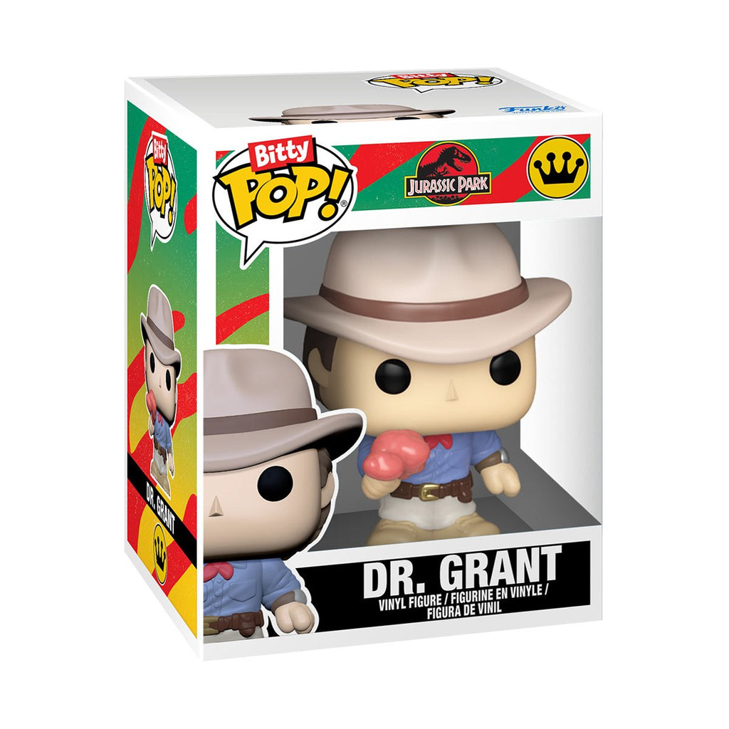 Jurassic Park Dr. Grant with SUV Funko Bitty Pop! Ride