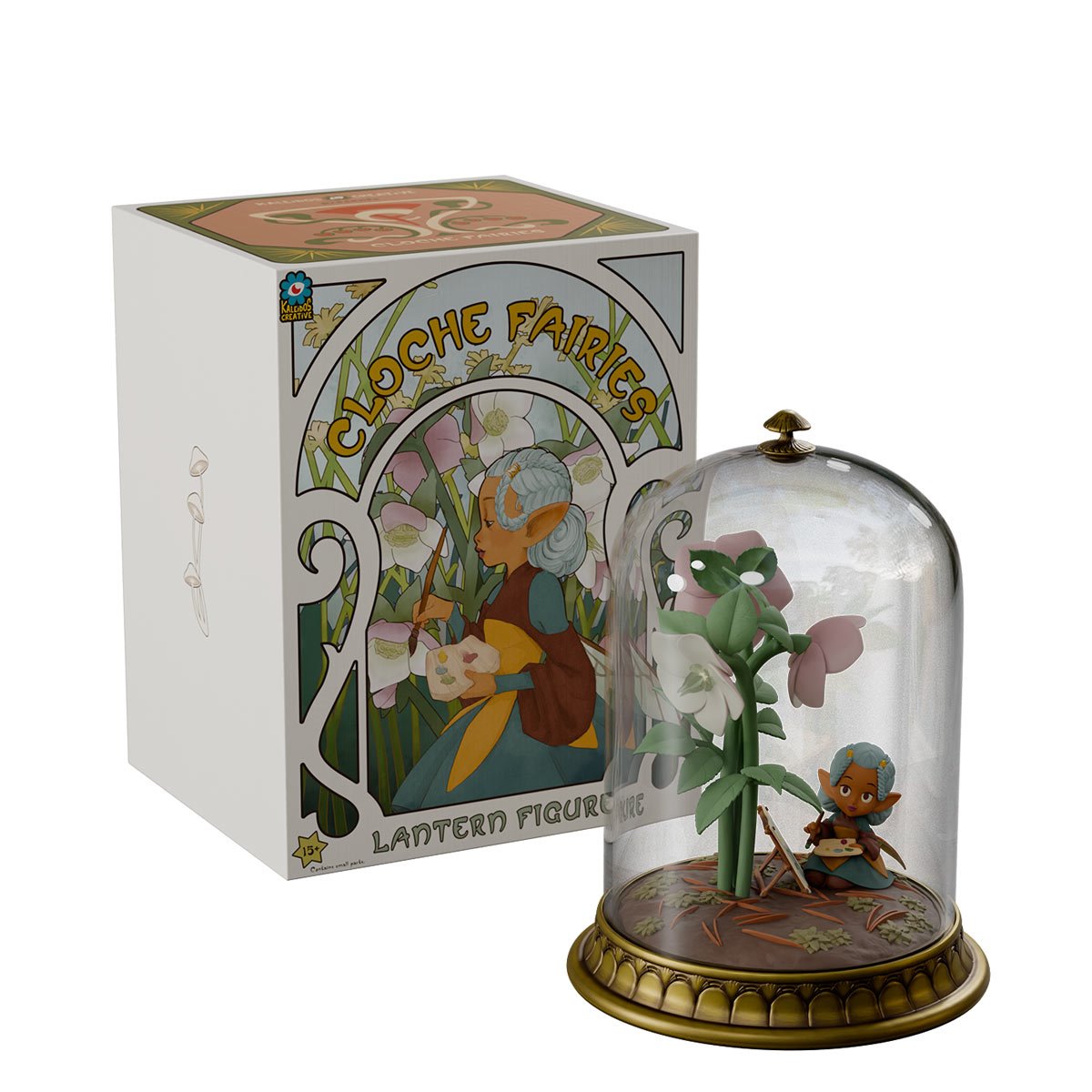 Cloche Fairies Hellie 8-Inch Light-Up Statue