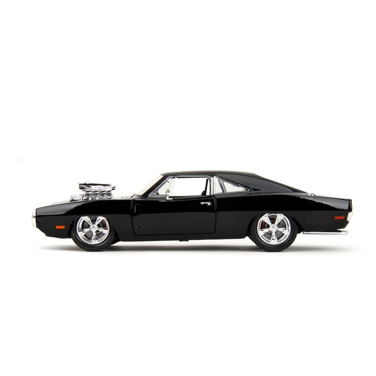 Hollywood Rides Fast and the Furious Dodge Charger R/T 1:24 Scale Die-Cast Metal Vehicle with Dom Figure