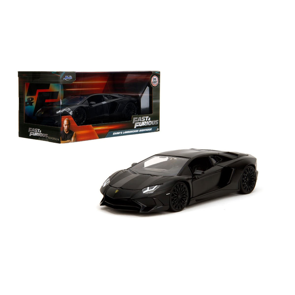 Fast and Furious Shaw's Lamborghini Aventador SV 1:24 Scale Die-Cast Metal Vehicle