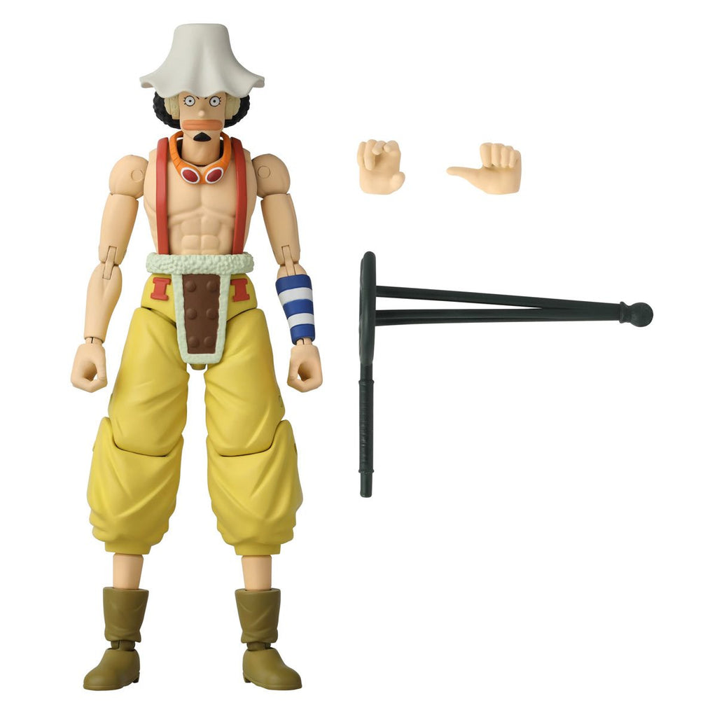 One Piece Anime Heroes Usopp 6 1/2-Inch Action Figure