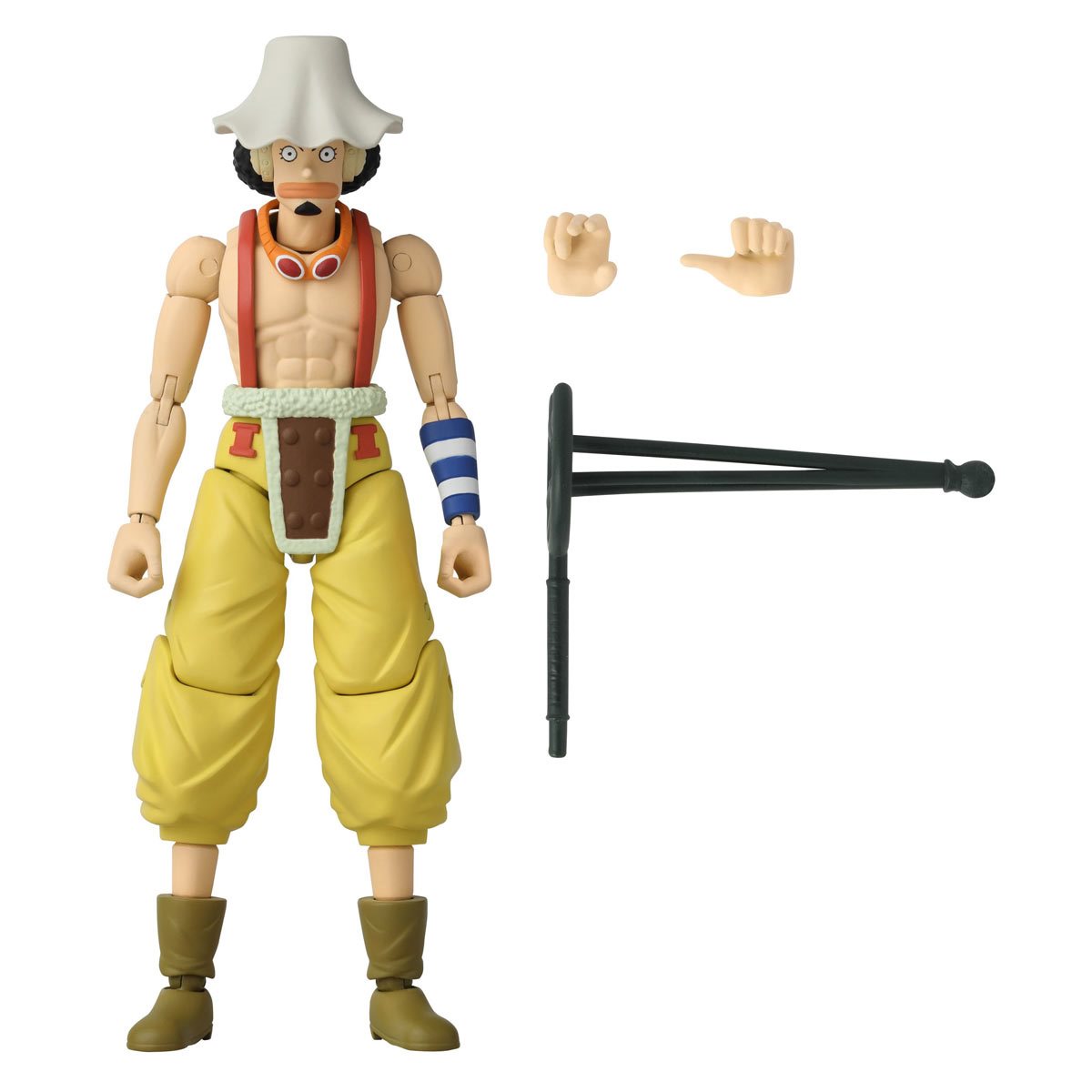 One Piece Anime Heroes Usopp 6 1/2-Inch Action Figure