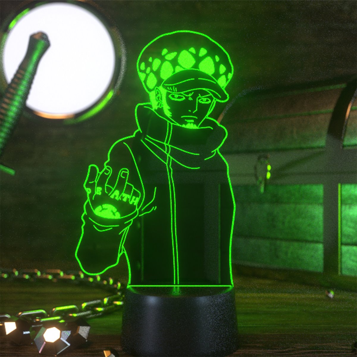 One Piece Law Otaku Lamp