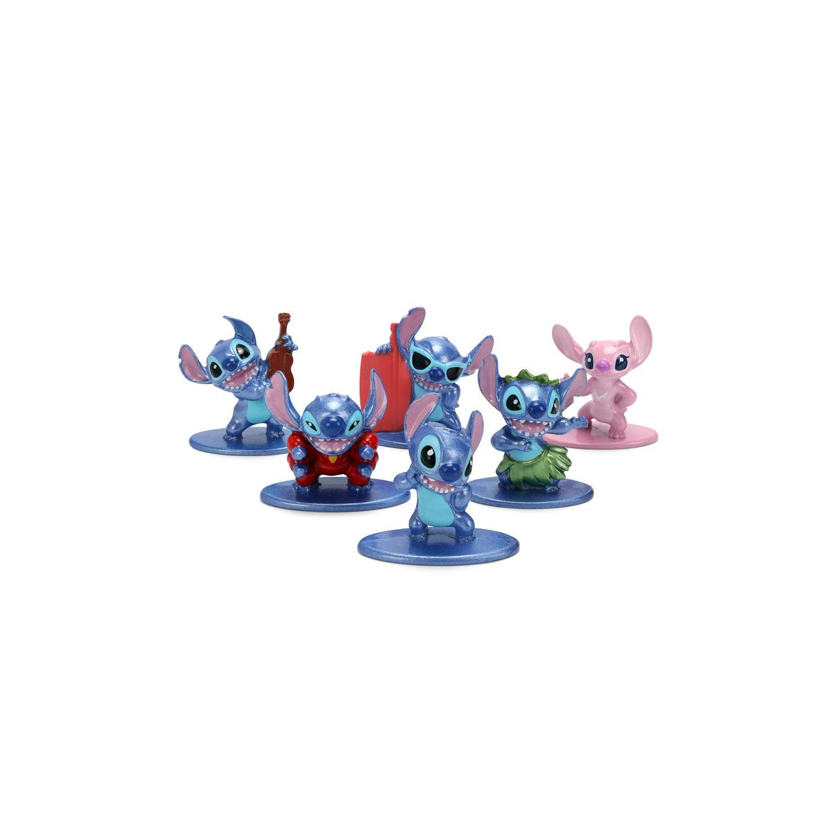 Lilo & Stitch Nano MetalFigs Die-Cast Metal Mini-Figure 6-Pack