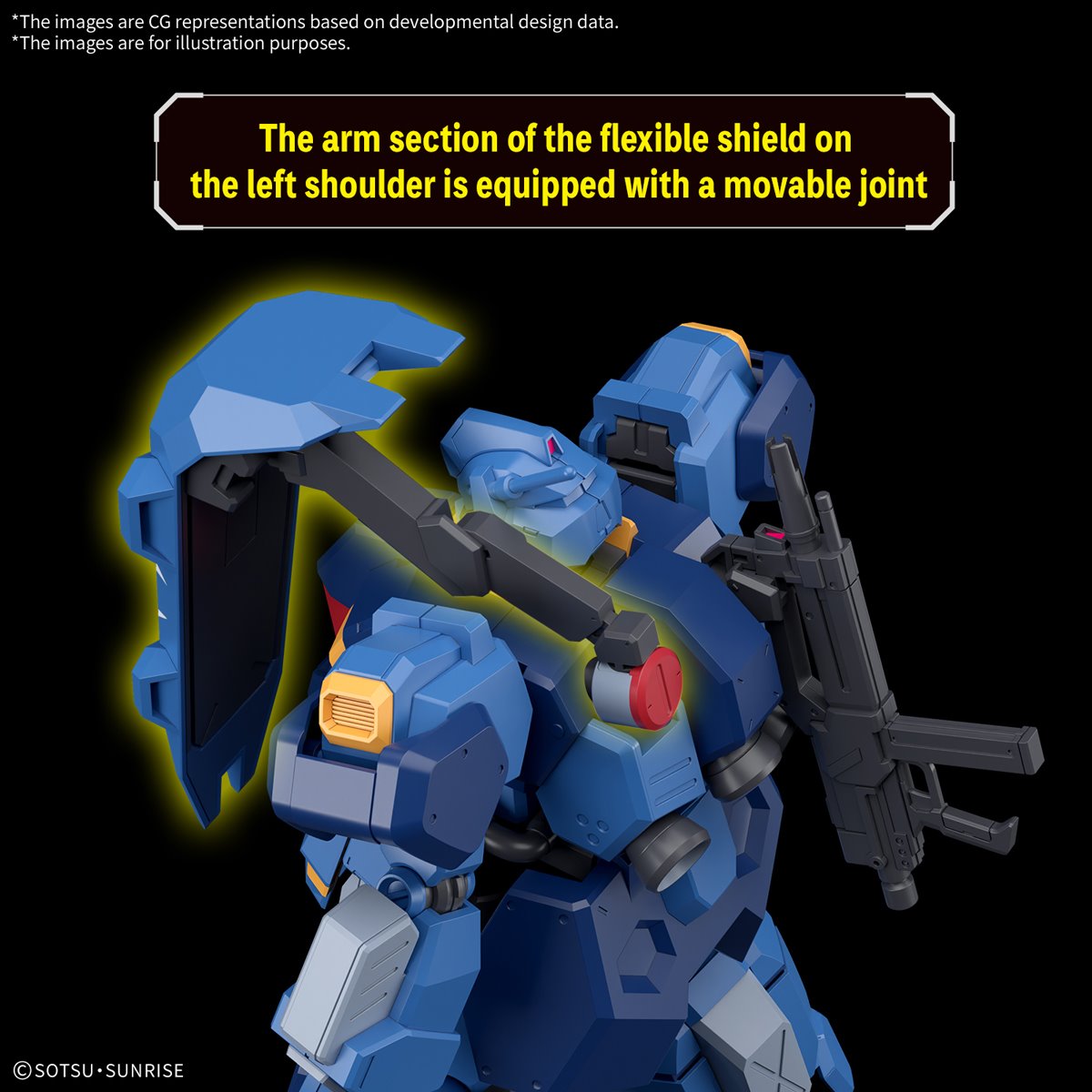 Mobile Suit Gundam: Hathaway's Flash Gustav Karl Type-00 High Grade 1:144 Scale Model Kit