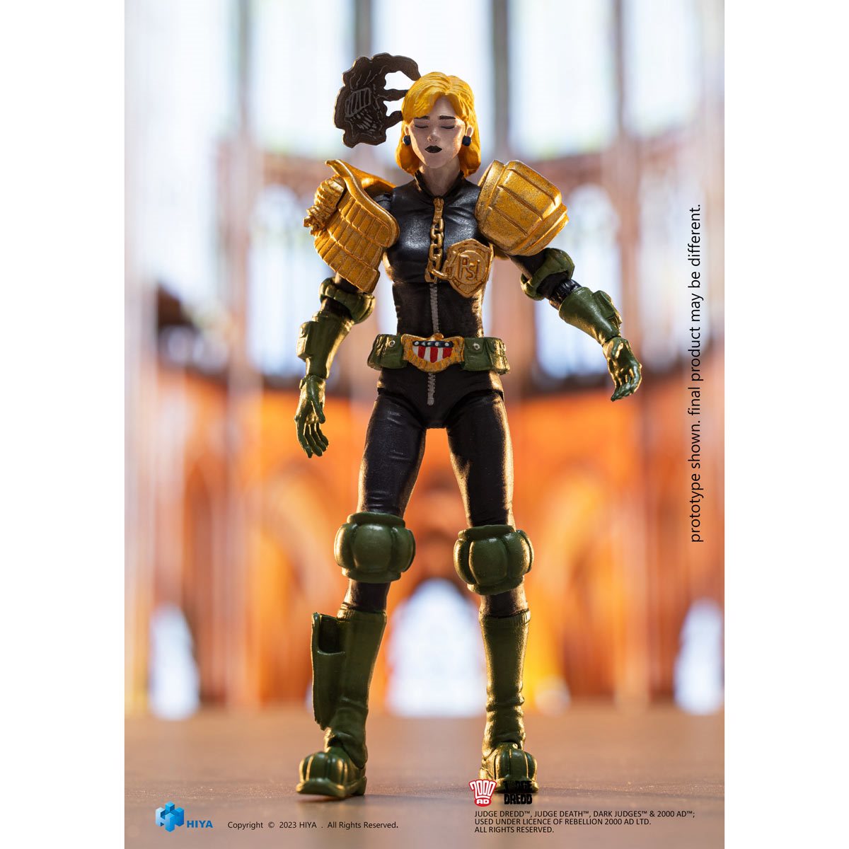 Judge Dredd Judge Anderson Hall of Heroes Exquisite Mini Series 1:18 Scale Action Figure