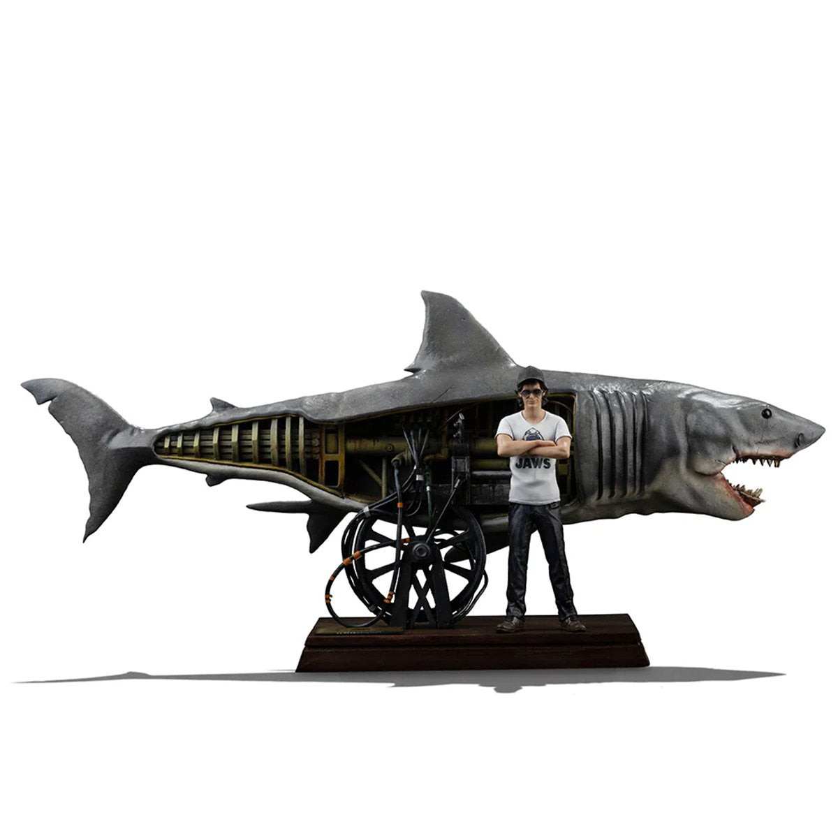 Jaws 50th Anniversary Steven Spielberg Deluxe 1:10 Art Scale Limited Edition Statue