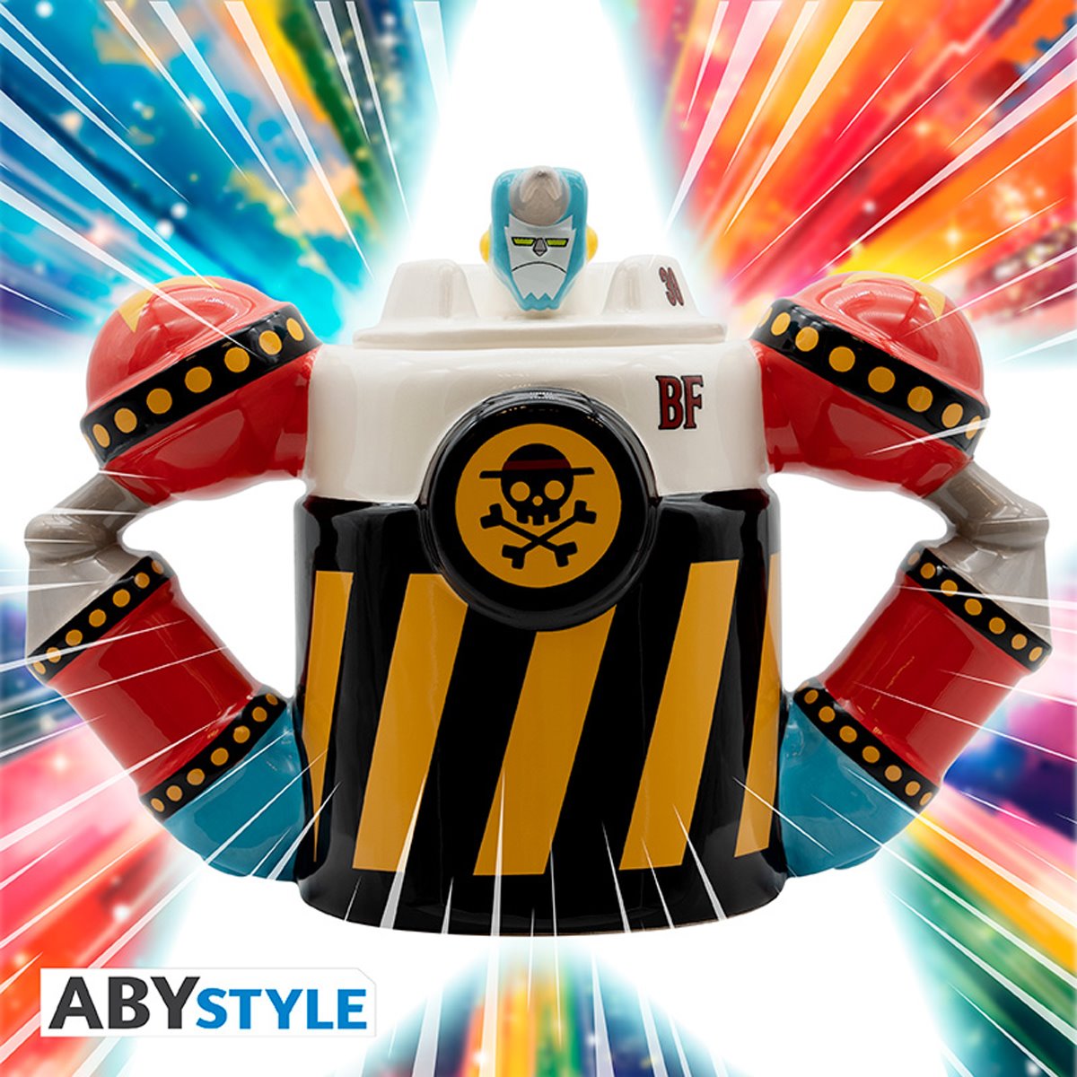 One Piece Iron Pirate Franky Shogun 3D Mug