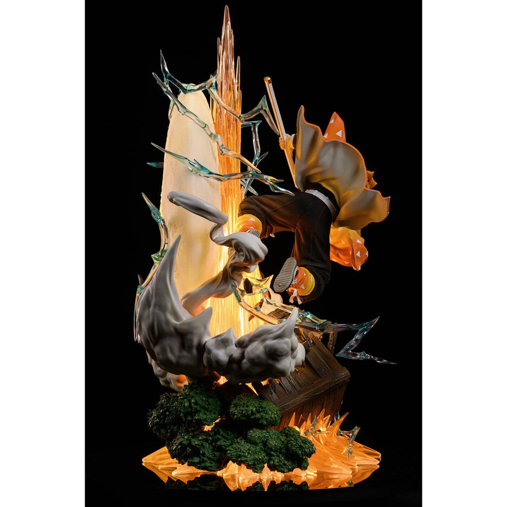 Demon Slayer Zenitsu Agatsuma Light-Up Resin 1:5 Scale Statue