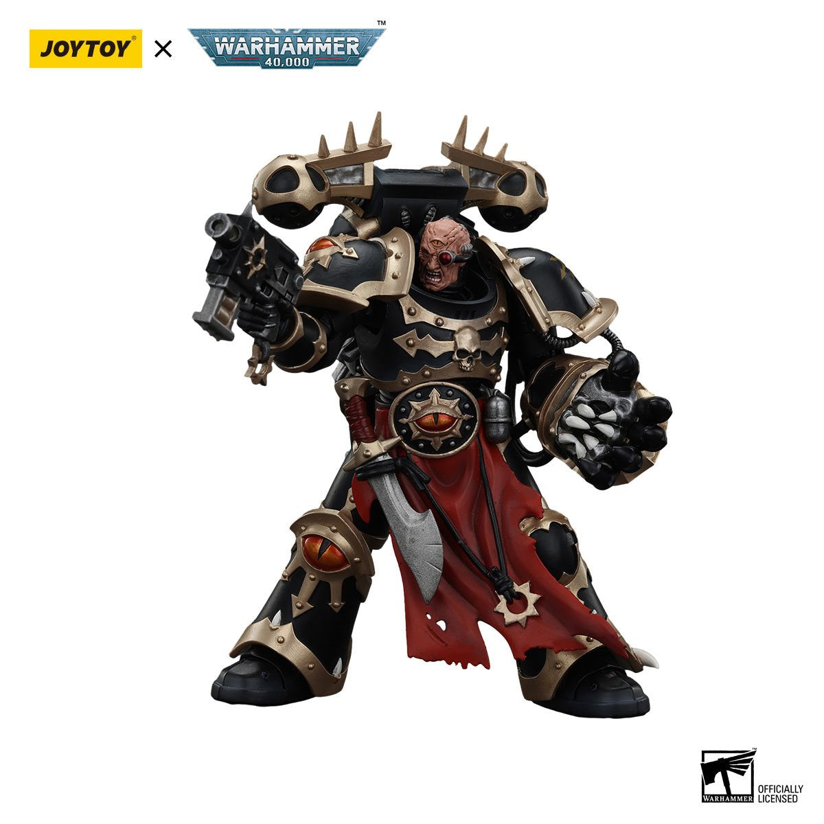Joy Toy Warhammer 40,000 Chaos Space Marines Black Legion Chosen Power Fist 1:18 Scale Action Figure