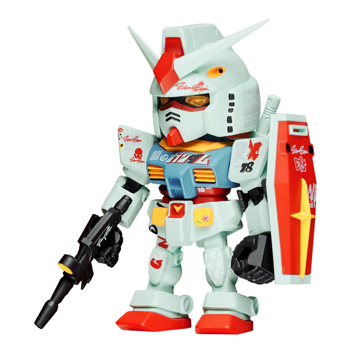 Gundam QMSV Mini 5th Anniversary Version Mini-Figure Case of 8