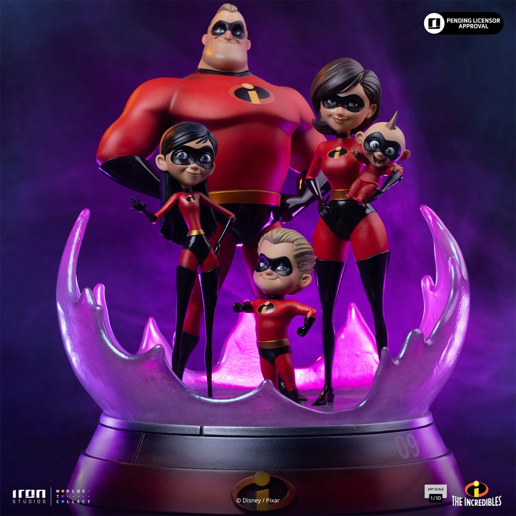 The Incredibles 1:10 Art Scale Diorama Limited Edition Statue