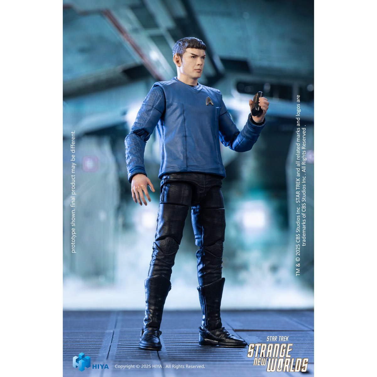 Star Trek: Strange New Worlds Spock Exquisite Mini Series 1:18 Scale Action Figure