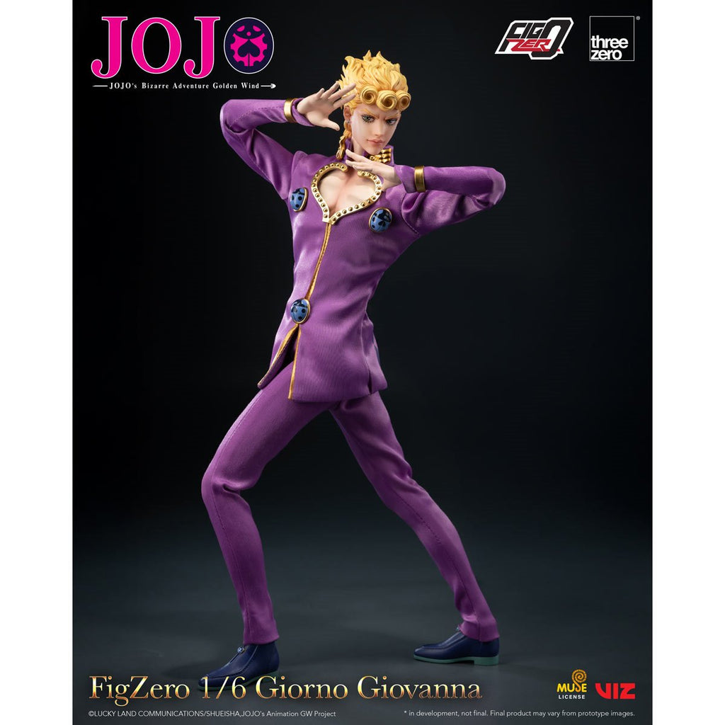 JoJos Bizarre Adventure: Golden Wind Giorno Giovanna FigZero 1:6 Scale Action Figure