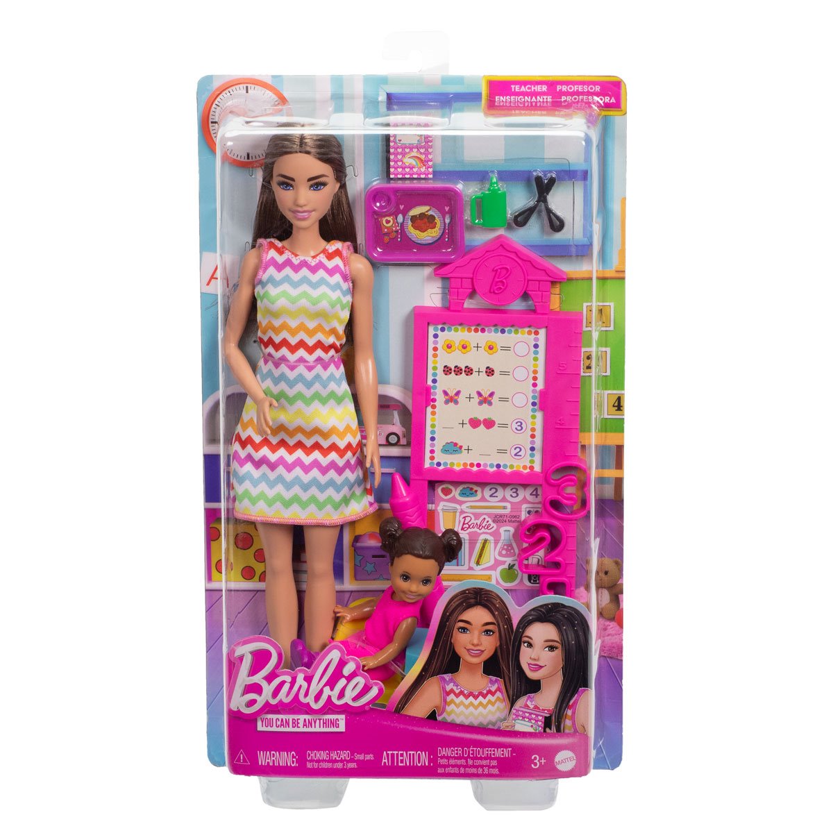 Barbie Teacher Doll with Brown Hair
