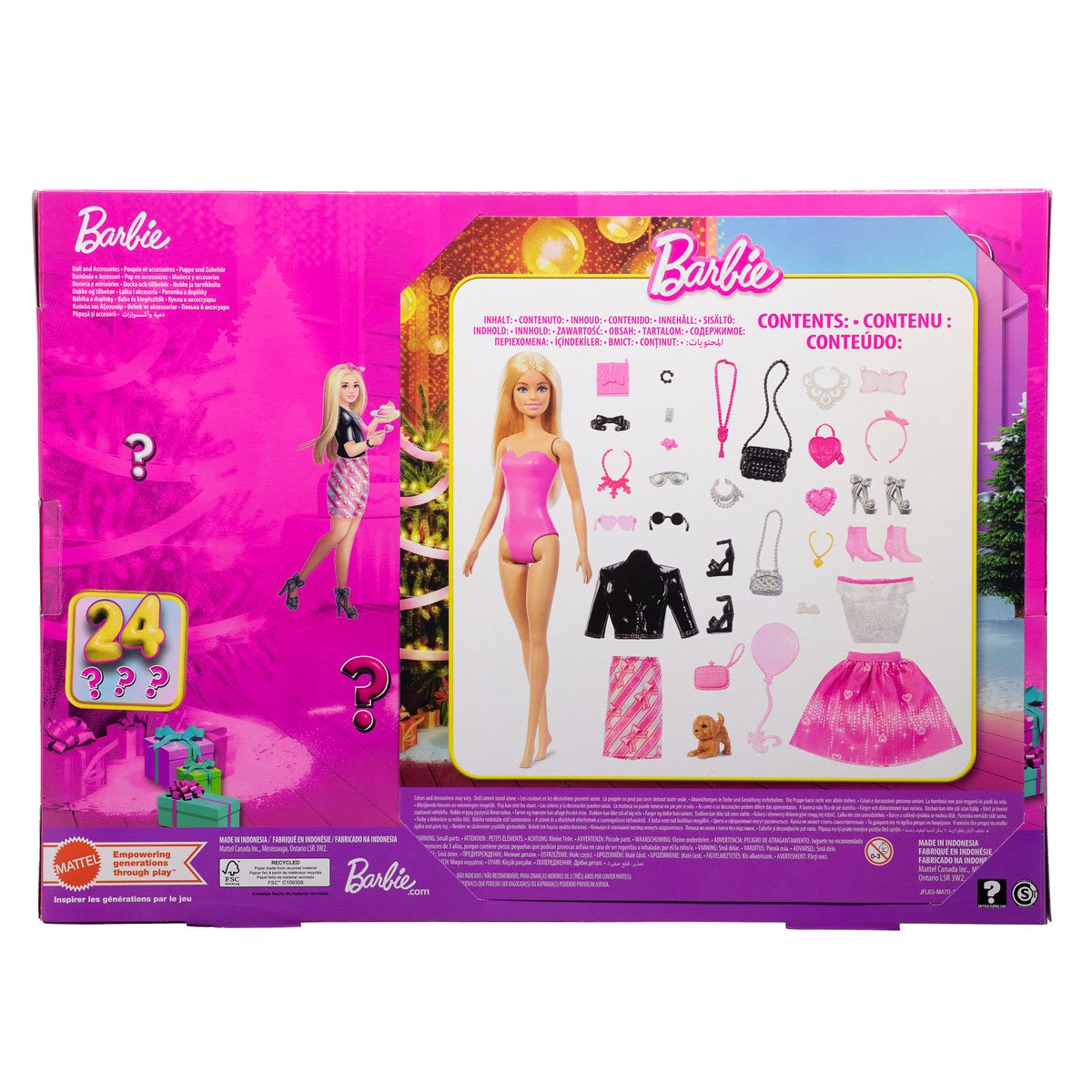 Barbie Holiday Fab Doll Advent Calendar