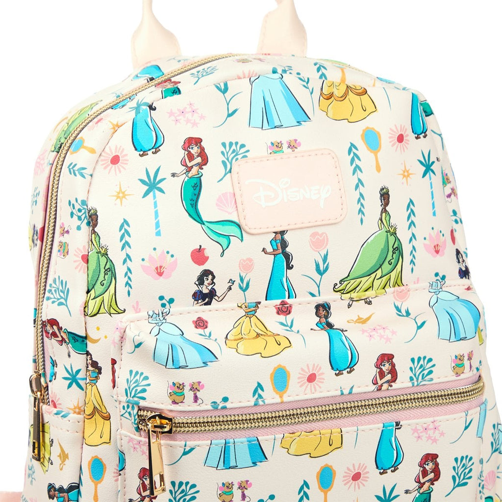 Disney Princesses All Over Print Mini-Backpack