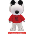Peanuts Snoopy Joe Cool FigureKey 8-Inch Plush